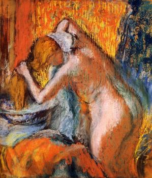 埃德加 德加 After the Bath, Woman Drying Her Hair 埃德加 德加 After the Bath, Woman Drying Her Hair